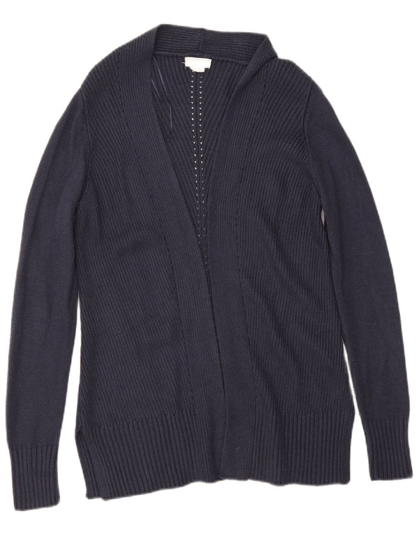 FAT FACE Γυναικείο ανοιχτό πουλόβερ ζακέτα UK 8 Small Navy Blue Acrylic