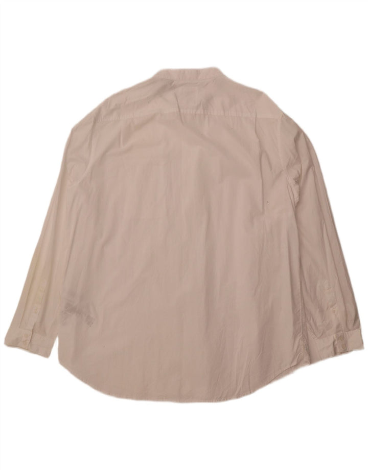 Armani Exchange Ανδρικό πουκάμισο Loose Fit 2XL Λευκό βαμβακερό