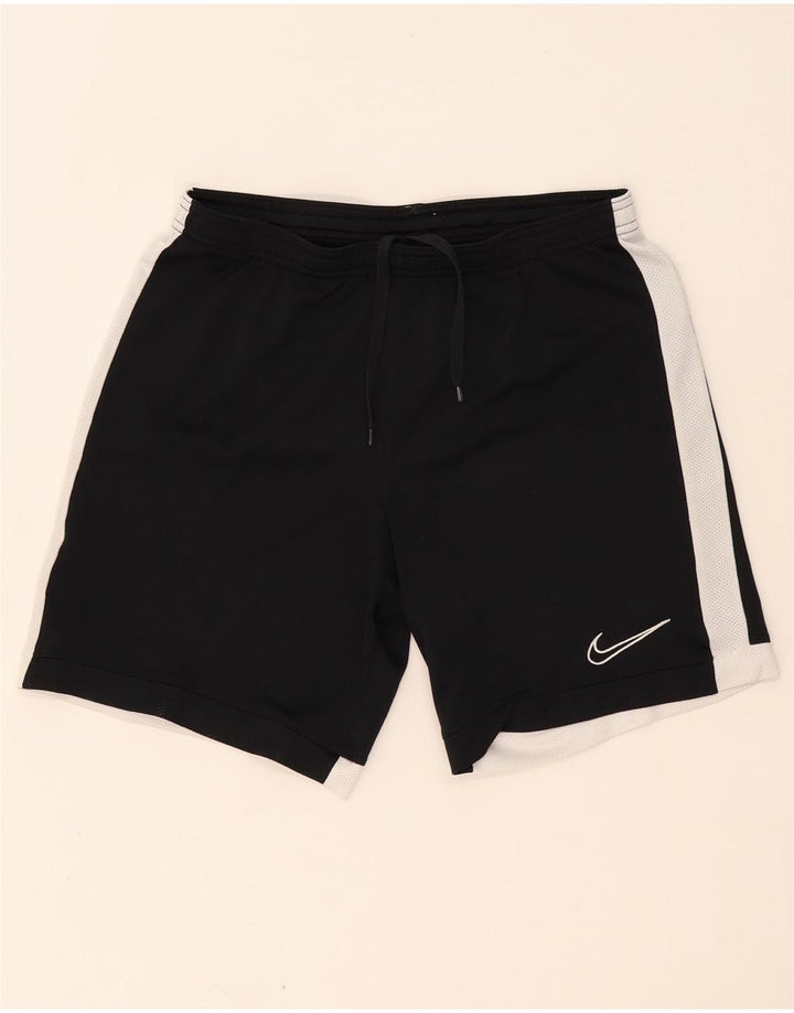 Ανδρικά σορτς NIKE Dri Fit, μεσαίου μαύρου χρώματος πολυεστέρας