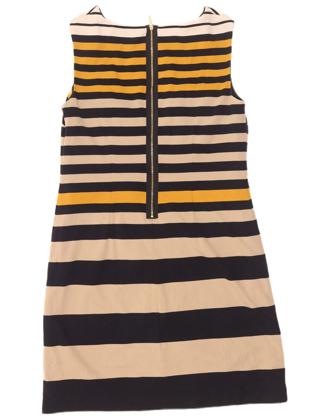 Γυναικείο φόρεμα με θήκη Marks & Spencer UK 14 Medium Navy Blue ριγέ