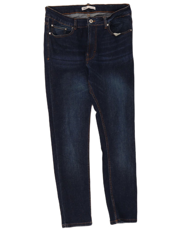 Zara Ανδρικό Skinny Jeans EU 44 Large W34 L29 Navy Blue