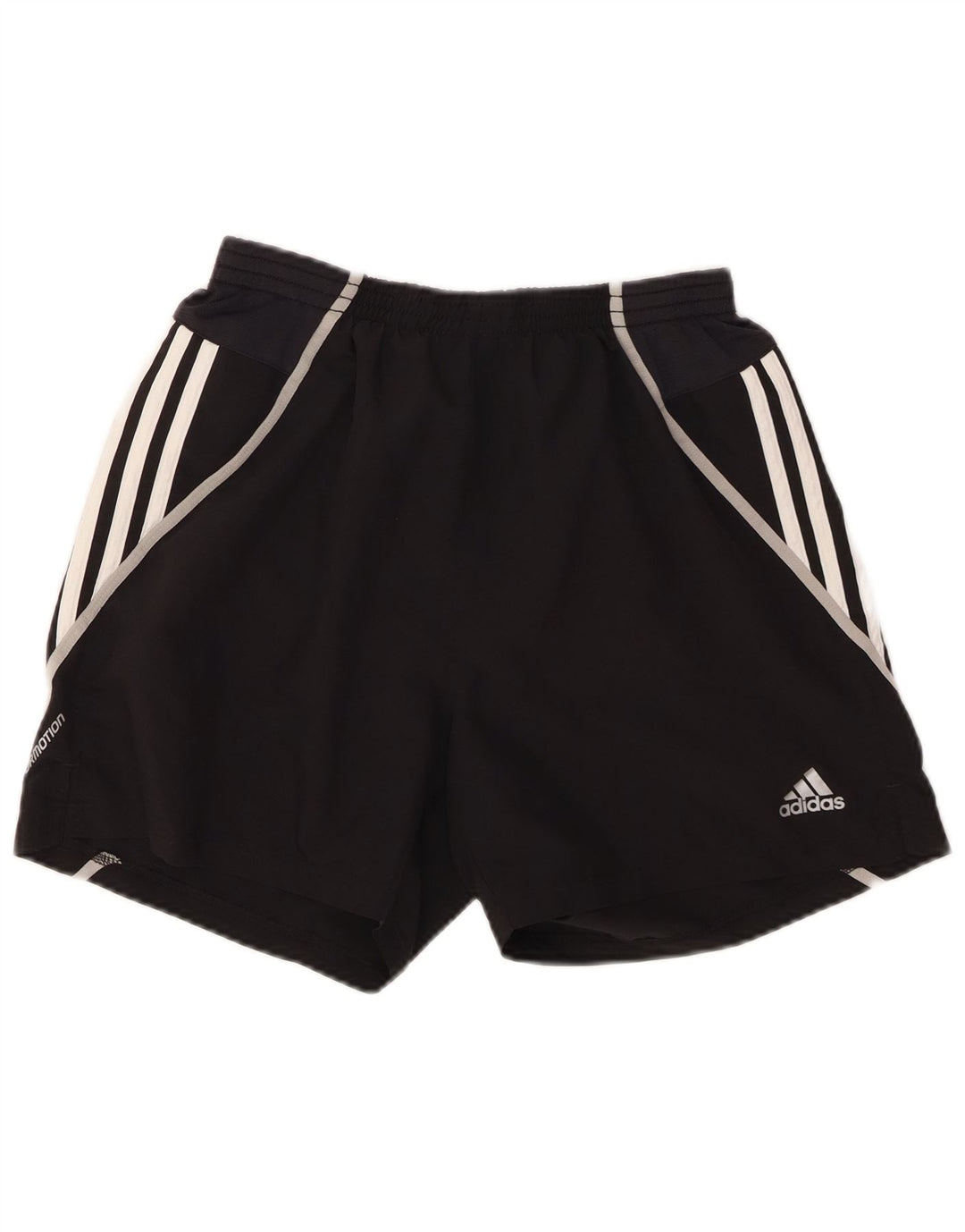 Ανδρικό αθλητικό σορτς ADIDAS Climalite από μεσαίο μαύρο πολυεστέρα