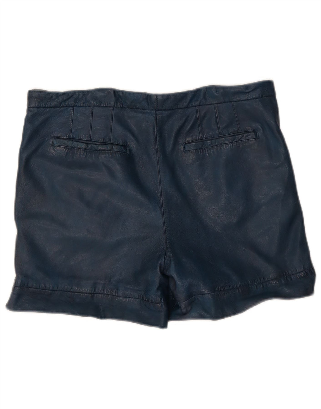 Γυναικείο δερμάτινο σορτς Trussardi W30 Medium Navy Blue