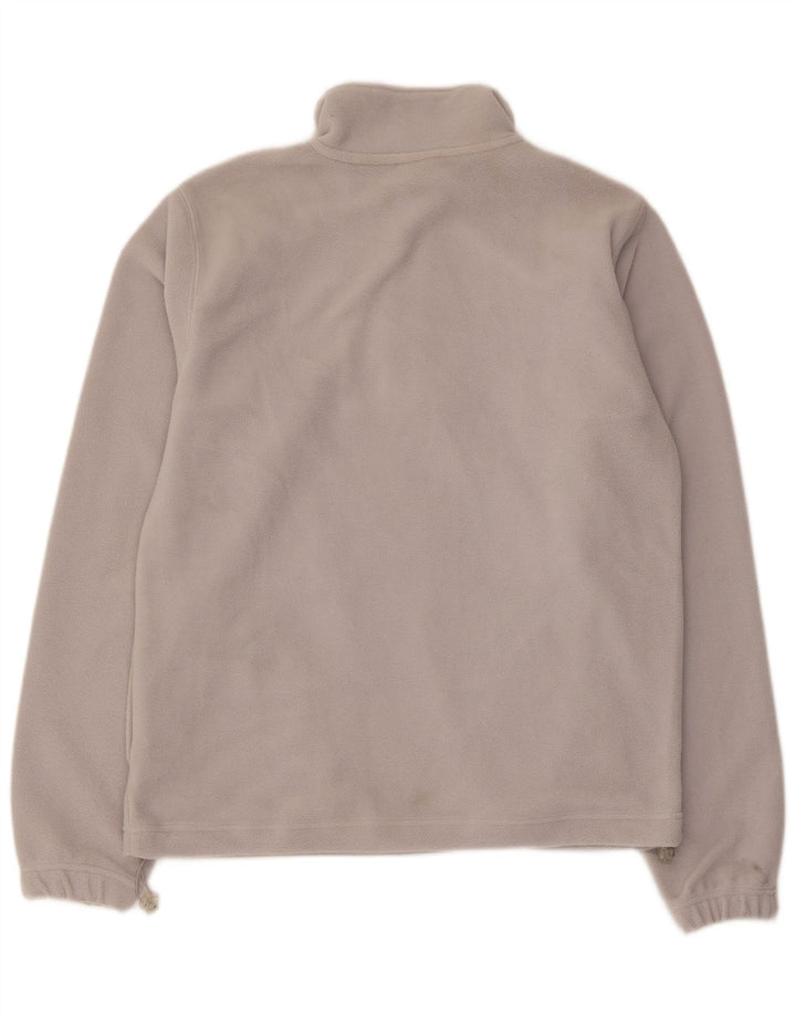 Fila Ανδρικό φερμουάρ Fleece Jumper Μεσαίου Γκρι Πολυεστέρας