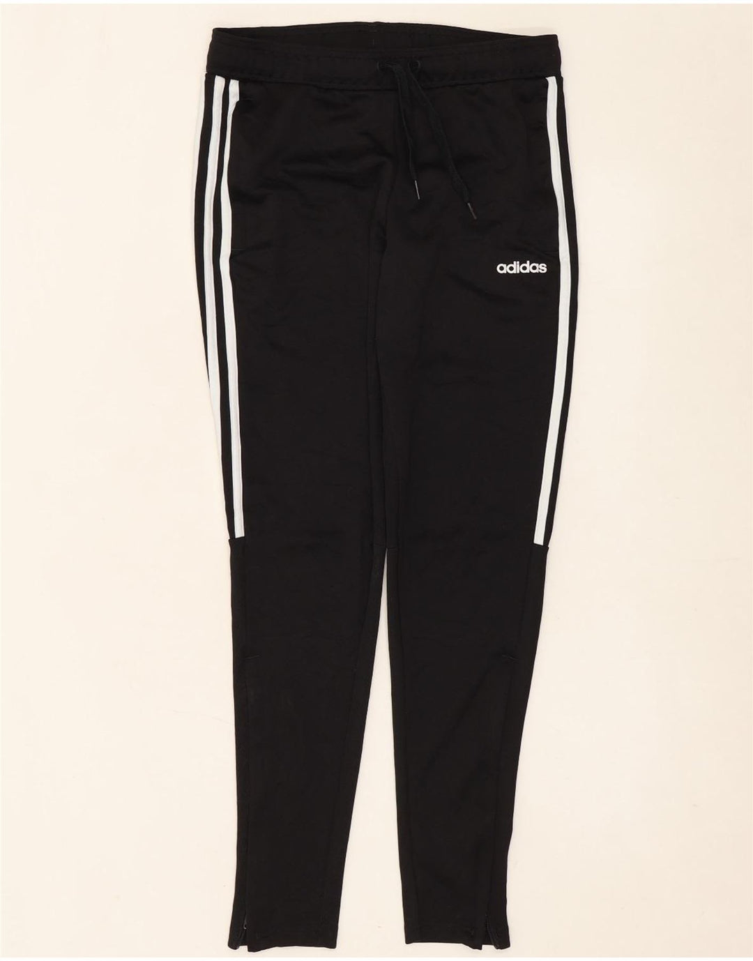 Γυναικεία αθλητική φόρμα Adidas Παντελόνι UK 8/10 Small Black Polyester