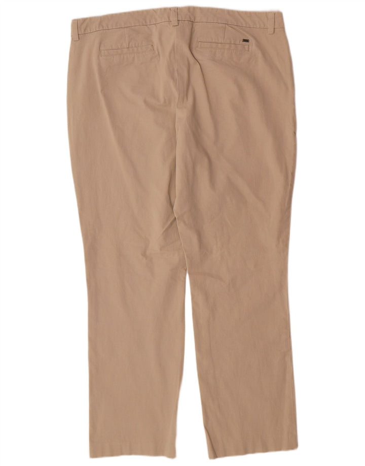 TOMMY HILFIGER Γυναικείο ίσιο παντελόνι Chino US 18 2XL W38 L28 Beige