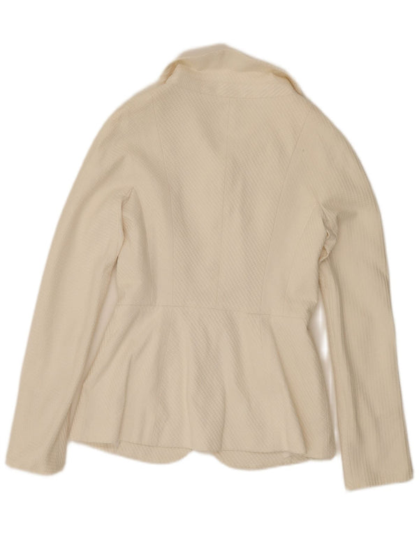 Vintage γυναικείο σακάκι blazer UK 10 Small White