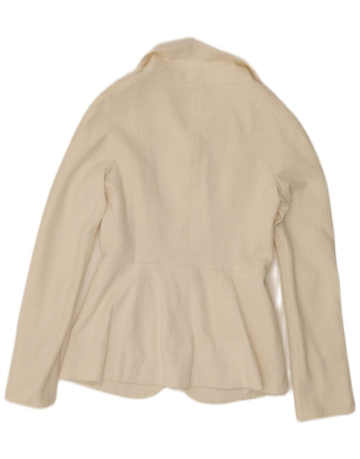 Vintage γυναικείο σακάκι blazer UK 10 Small White