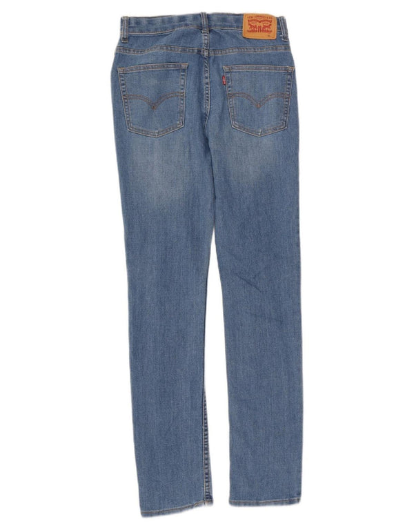 Levi's Boys 512 Slim Tapered Jeans 15-16 ετών W28 L32 Μπλε βαμβακερό