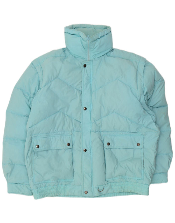 Ανδρικό μπουφάν με επένδυση UK 42 XL Blue Polyester