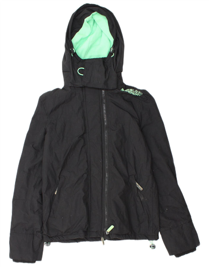 Superdry Γυναικείο Μπουφάν Windbreaker UK 10 Small Black