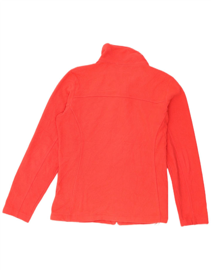 Columbia Γυναικείο Fleece Jacket UK 16 Large Red Polyester