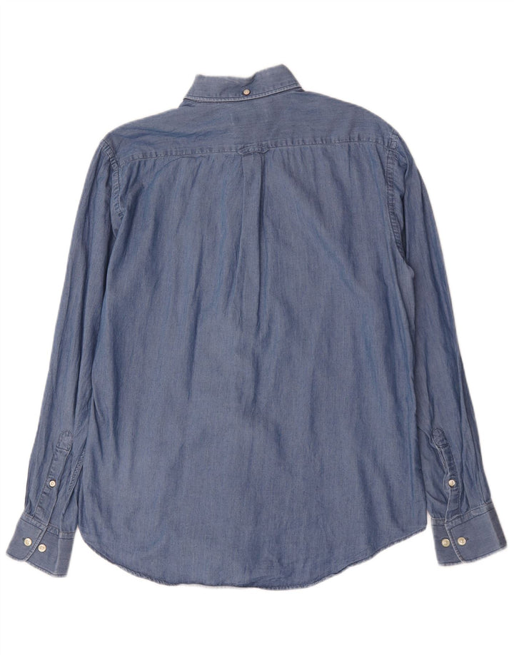 Gant Ανδρικό πουκάμισο Madison Regular Fit Medium μπλε βαμβακερό