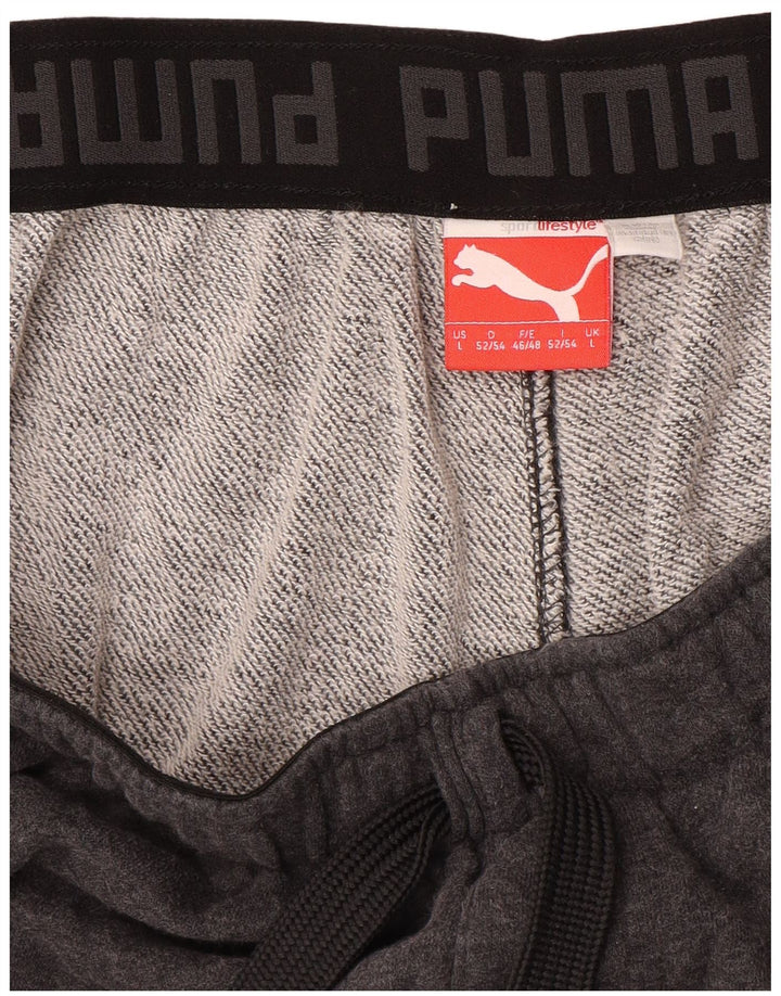 Ανδρικό αθλητικό σορτς PUMA μεγάλο γκρι