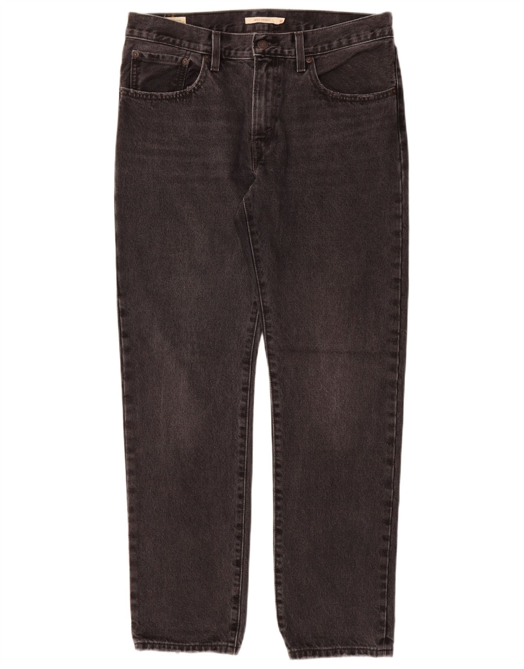 Γυναικείο ίσιο ψηλόμεσο τζιν LEVI'S W30 L31 Γκρι βαμβακερό