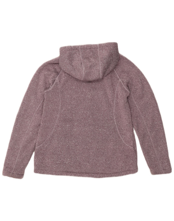 Mountain Warehouse Γυναικείο πουλόβερ με φερμουάρ UK 10 Small Purple Flecked