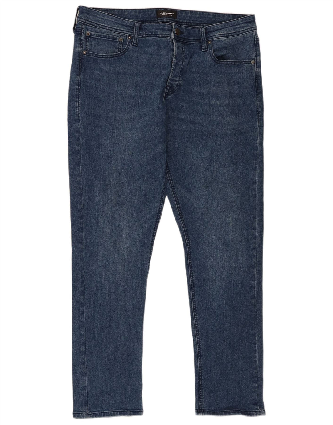 Jack & Jones Ανδρικό Slim Jeans W36 L32 Μπλε βαμβακερό