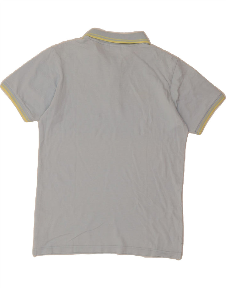UMBRO Mens Polo Shirt Medium Blue Cotton Vintage Umbro and Second-Hand Umbro from Messina Hembry 