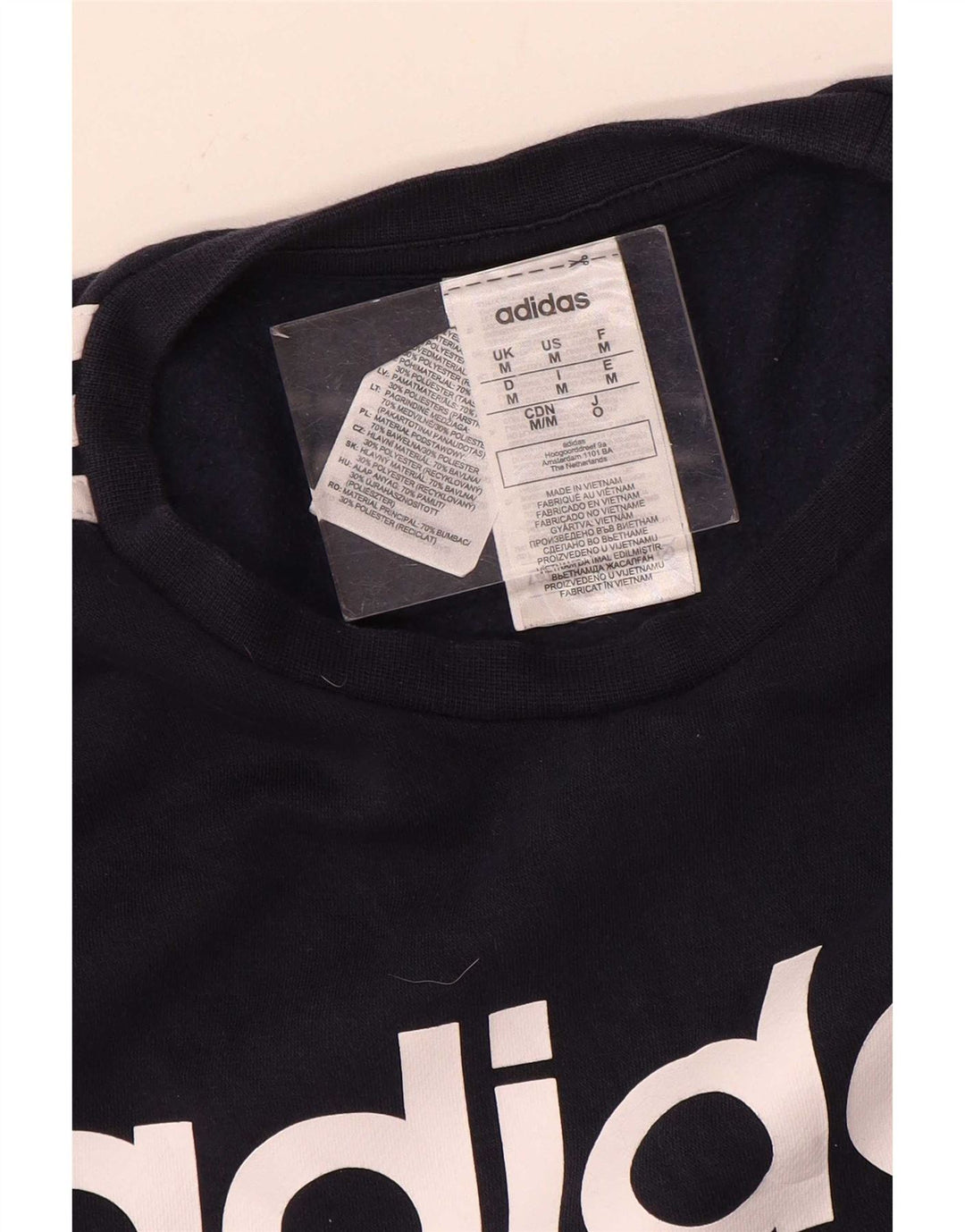 Ανδρικό φούτερ Adidas Jumper Medium Navy Blue Polyester