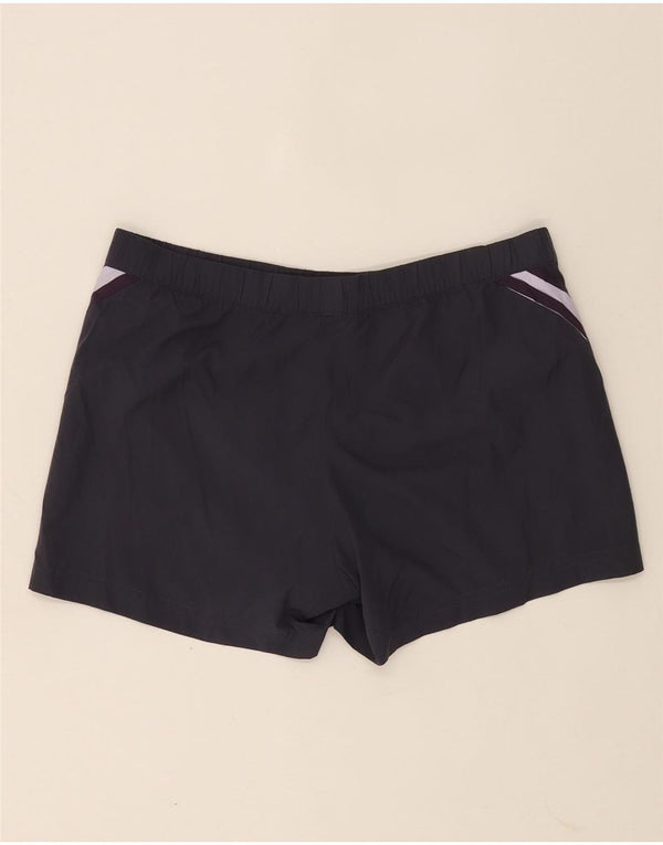 Adidas Γυναικείο Clima 365 Αθλητικό σορτς UK 10 Small Navy Blue Colourblock