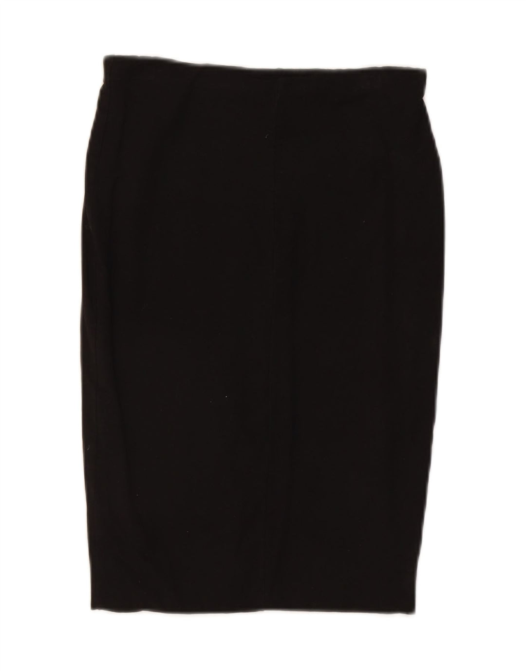Zara Womens Pencil Skirt Medium W28 Black Cotton