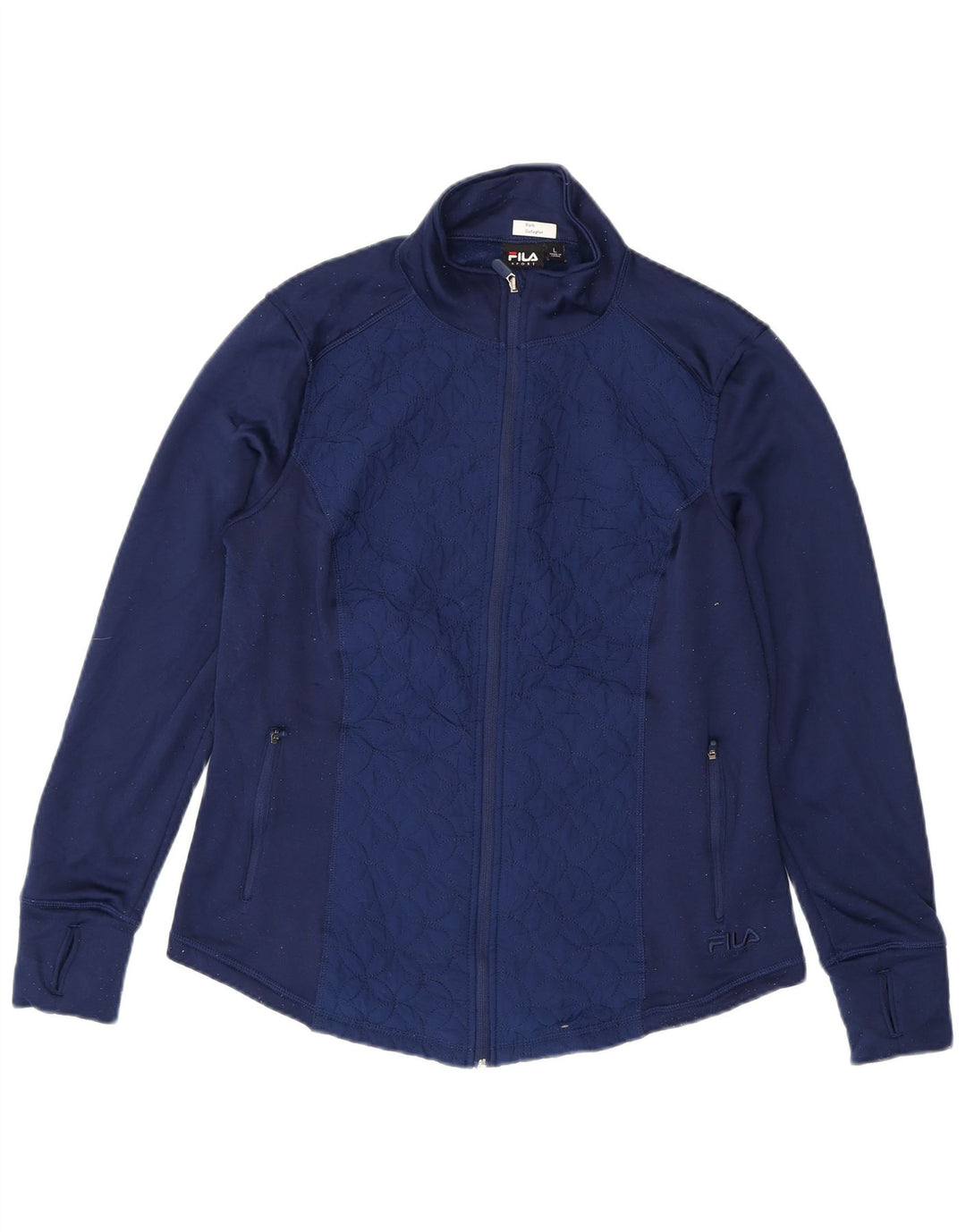Γυναικεία φόρμα FILA Top Jacket UK 16 Large Navy Blue Polyester