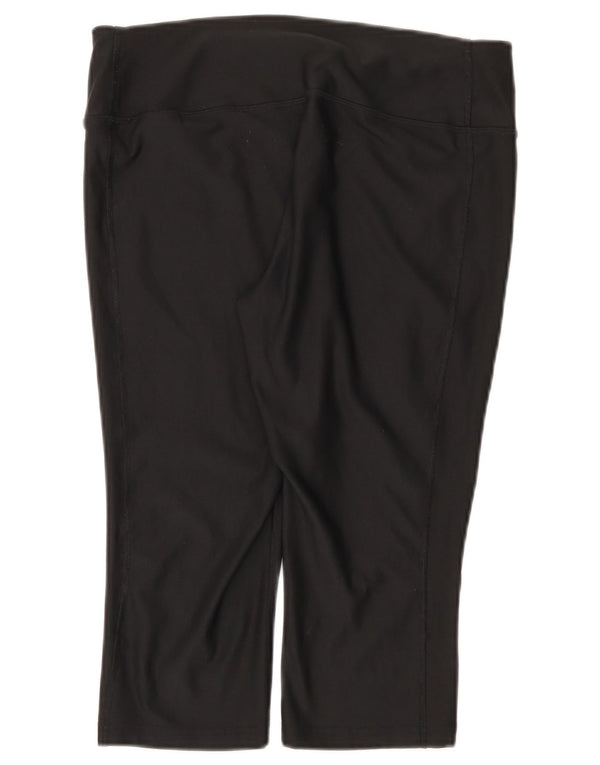 Nike Γυναικεία κολάν Capri UK 14 Large Black Polyester Sports
