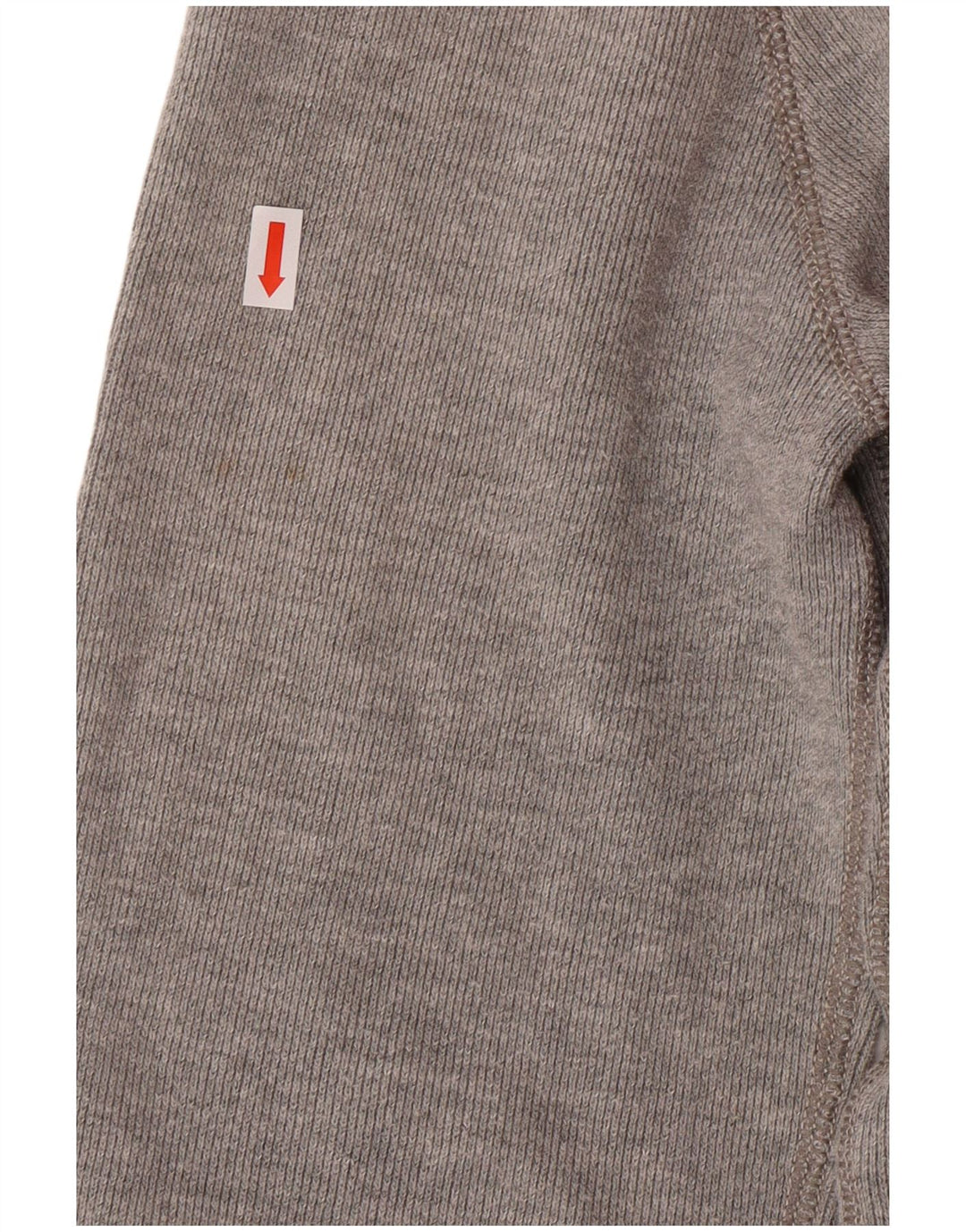 ABERCROMBIE & FITCH Γυναικεία φόρμα γυμναστικής γραφικά Top Jacket UK 16 Large Grey