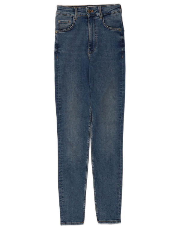 Zara Γυναικείο Skinny Jeans EU 32 2XS W22 L28 Blue