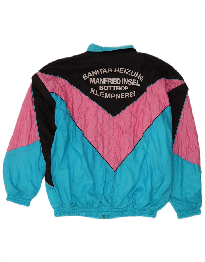 Ανδρική φόρμα Vintage Top Jacket Medium Blue Colorblock Nylon