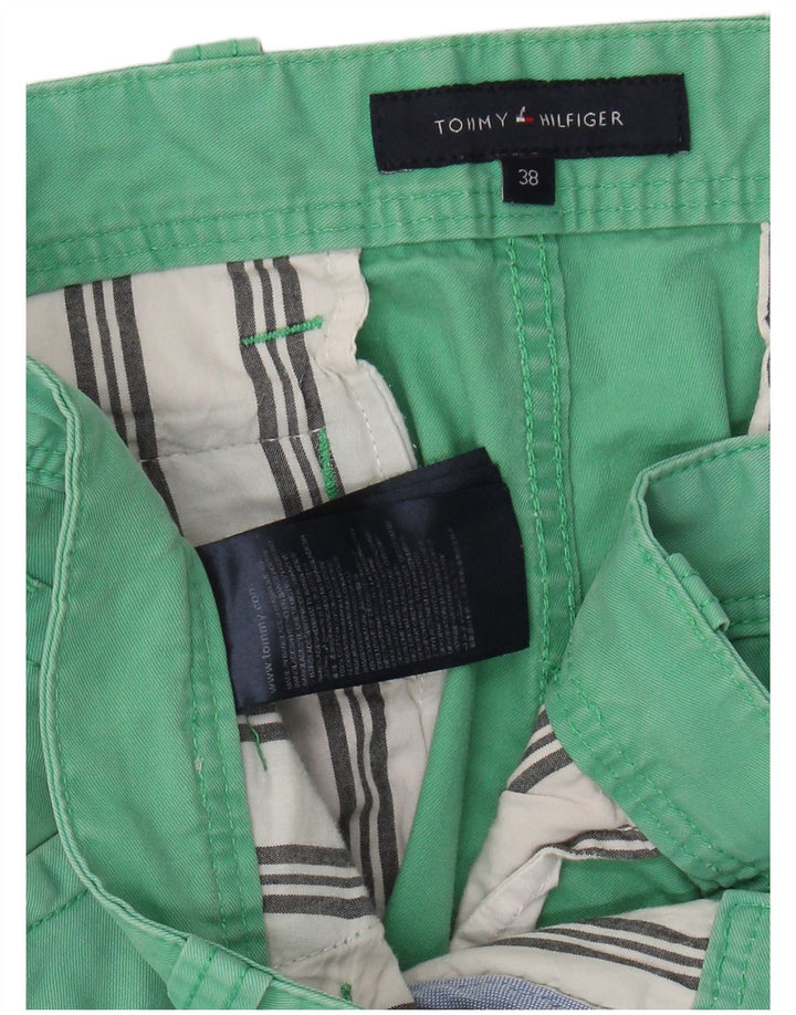 Ανδρικό σορτς Cargo TOMMY HILFIGER W38 XL Πράσινο βαμβακερό