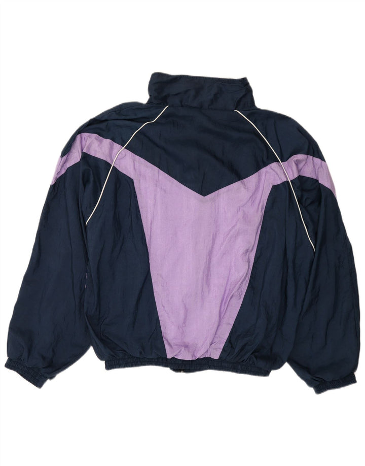 Ανδρική φόρμα VINTAGE Top Jacket XL Navy Blue Colorblock Polyester