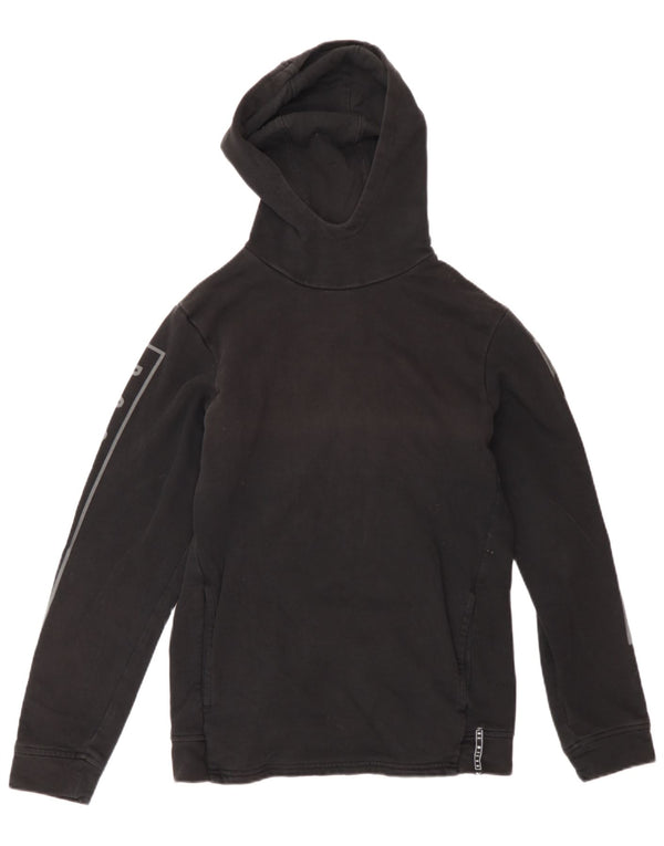 Puma Boys Graphic Hoodie Jumper 13-14 Years XL Μαύρο