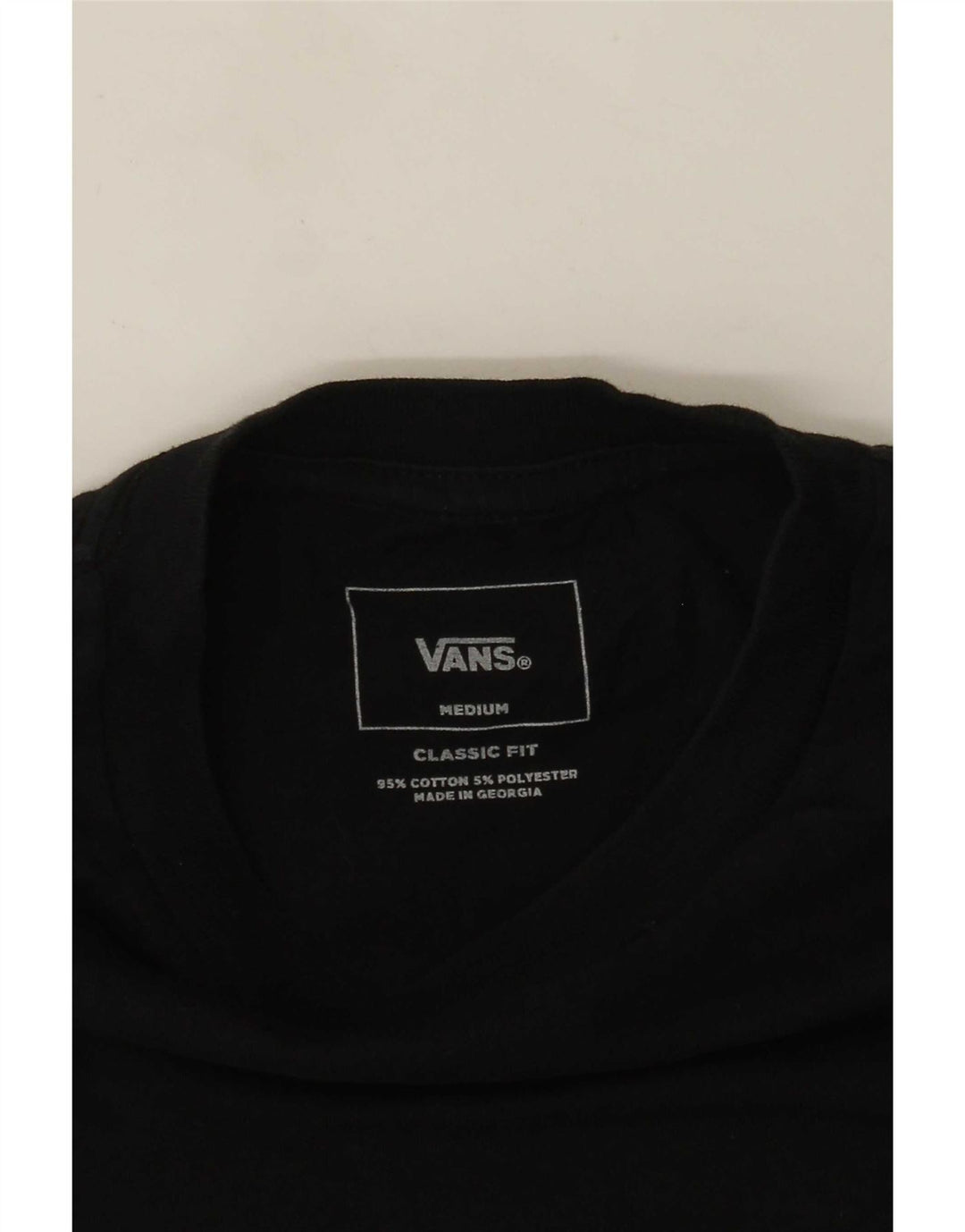 Ανδρικό T-Shirt Vans Classic Εφαρμογή Τοπ μεσαίου γκρι χρώματος βαμβακερό