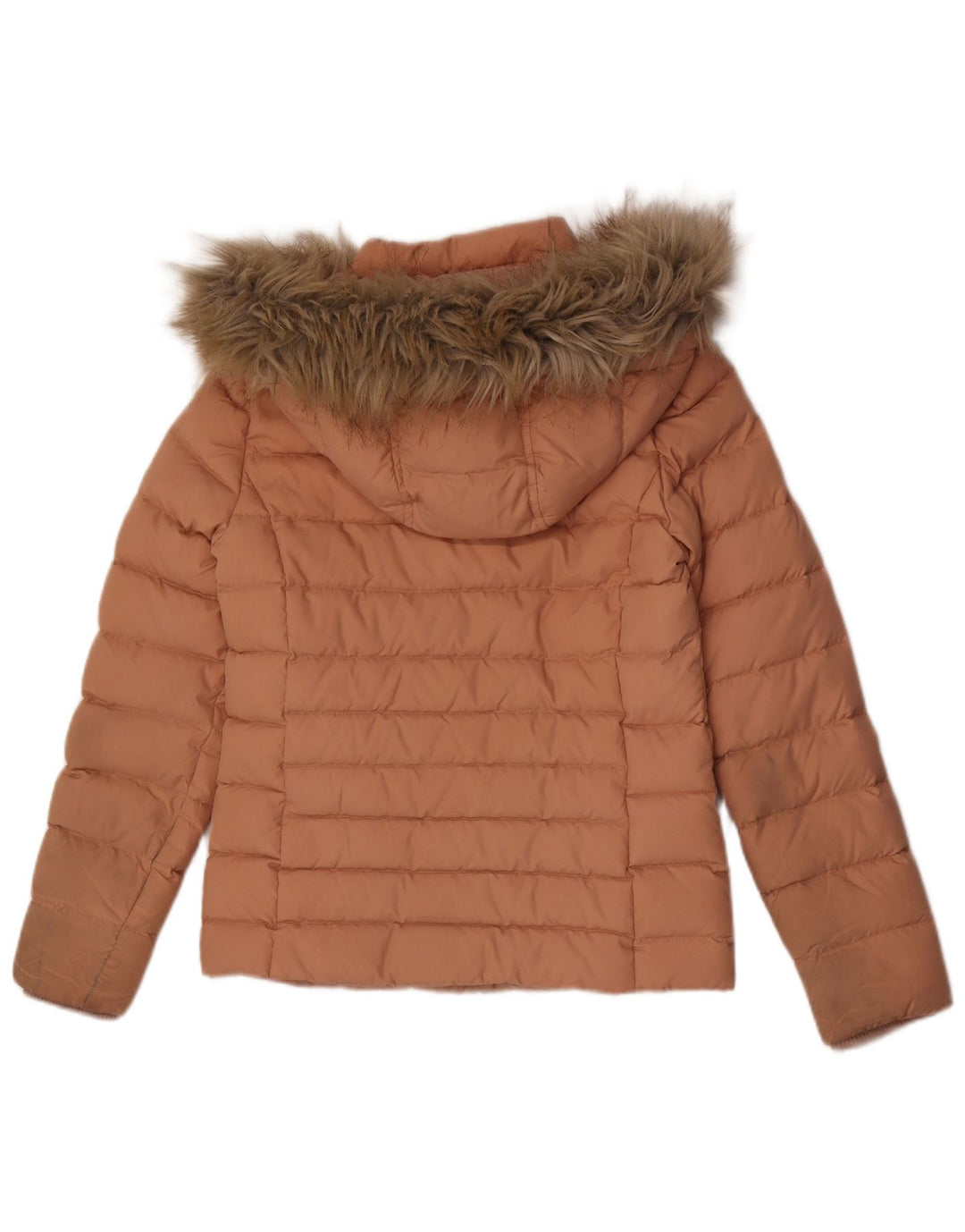 Tommy Hilfiger γυναικείο μπουφάν με κουκούλα UK 10 Small Pink Polyester
