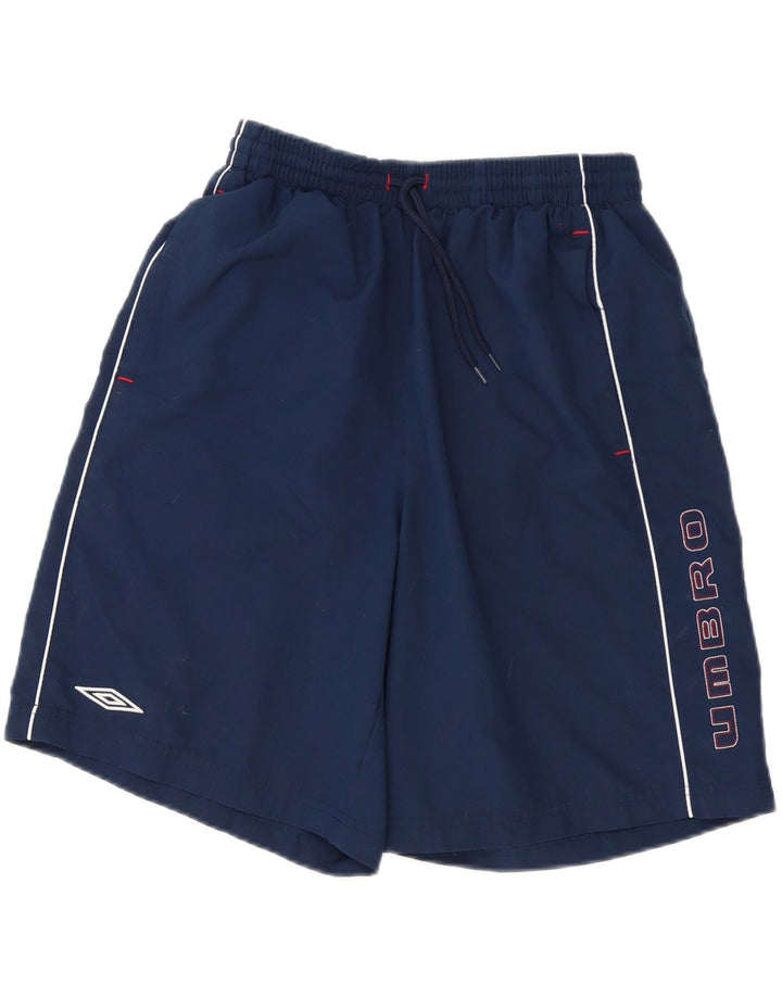 Ανδρικό γραφικό σορτς κολύμβησης Umbro μεγάλο μπλε ναυτικό πολυεστέρα