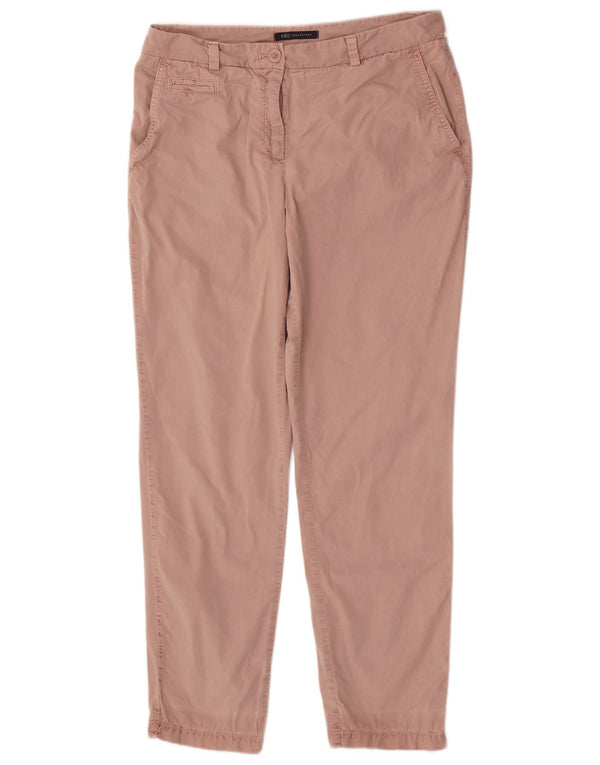 Marks & Spencer Γυναικείο κωνικό παντελόνι Chino UK 12 Medium W30 L28 Pink