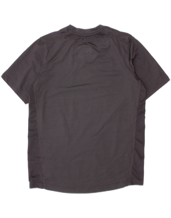 Russell Athletic Boys Dri-Power T-shirt Top 7-8 ετών Medium Grey Polyester