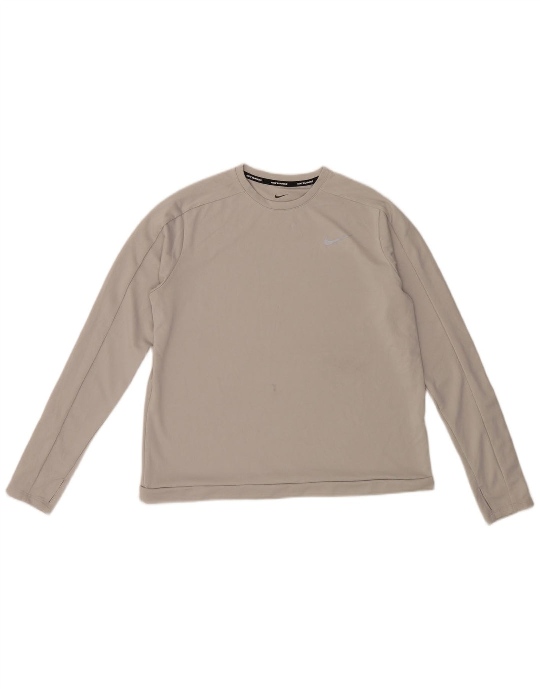 Γυναικείο τοπ Nike μακρυμάνικο UK 16 Large Grey