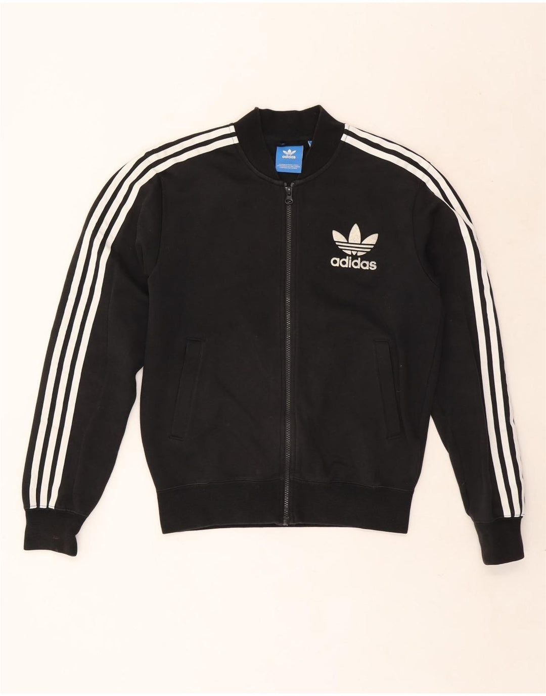 Ανδρική φόρμα Adidas Top Jacket Μικρό μαύρο βαμβακερό