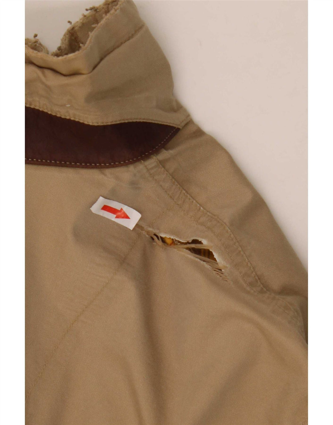 Ανδρικό Timberland Bomber Jacket UK 44 2XL Beige Cotton