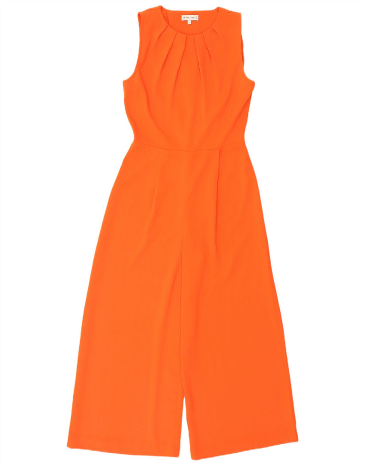 Warehouse Γυναικεία Αμάνικη Ολόσωμη φόρμα UK 8 Small Orange Polyester