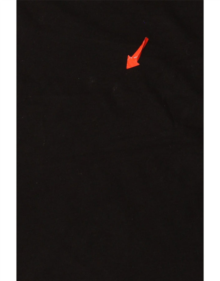 Ανδρικό T-Shirt Hugo Boss Top μεγάλο μαύρο βαμβακερό