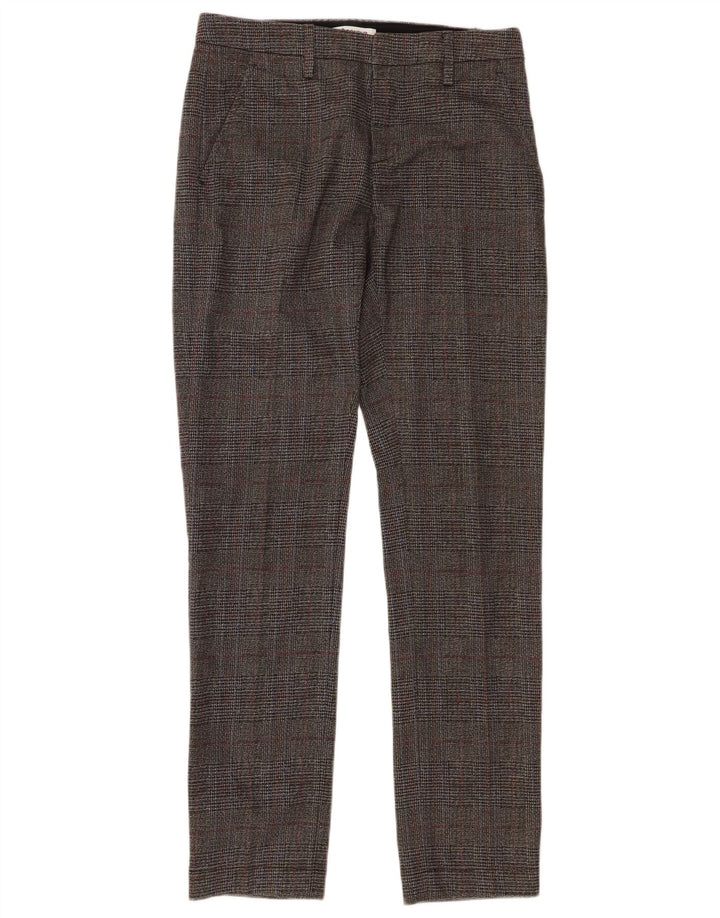 Dondup Ανδρικό παντελόνι Chino Slim W30 L30 Γκρι βαμβακερό