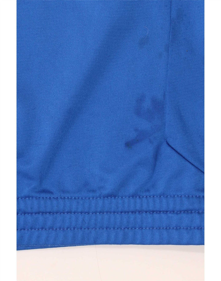 Adidas Boys αθλητική φόρμα Top Jacket 11-12 Years Blue Polyester