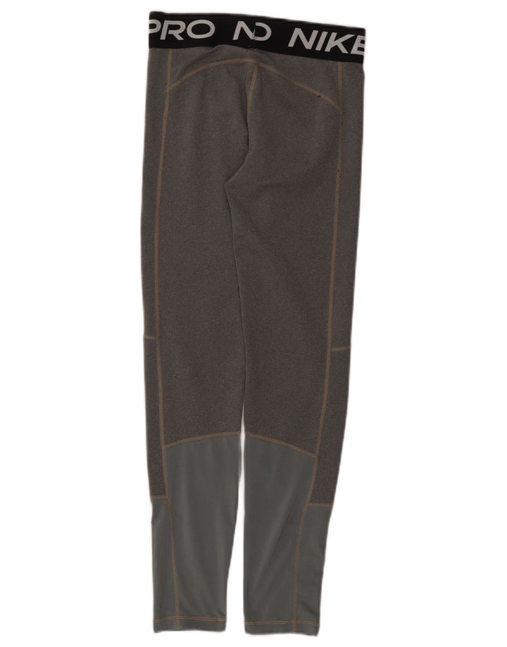 Γραφικά κολάν Nike Girls 12-13 ετών Μεγάλο γκρι πολυεστέρα