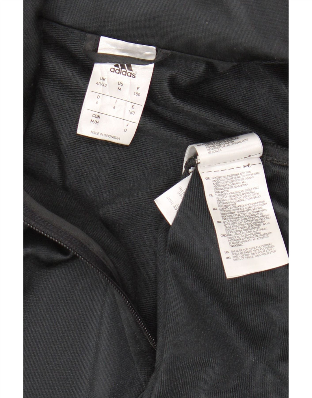 Ανδρική φόρμα Adidas Top Jacket UK 40/42 Medium Grey Polyester