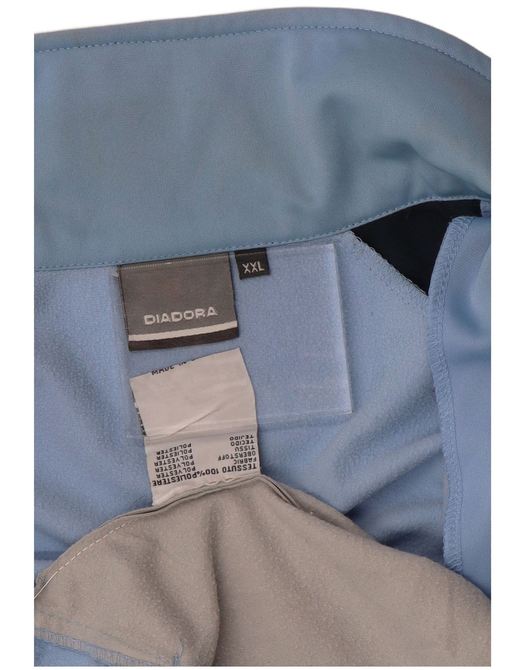 Ανδρική φόρμα Diadora Top Jacket 2XL Blue Colourblock Polyester