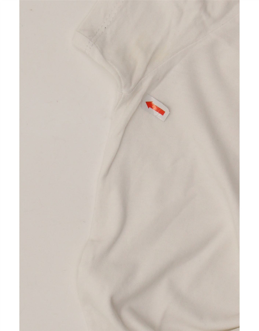 LEVI'S Γυναικείο T-Shirt Top UK 14 Medium White