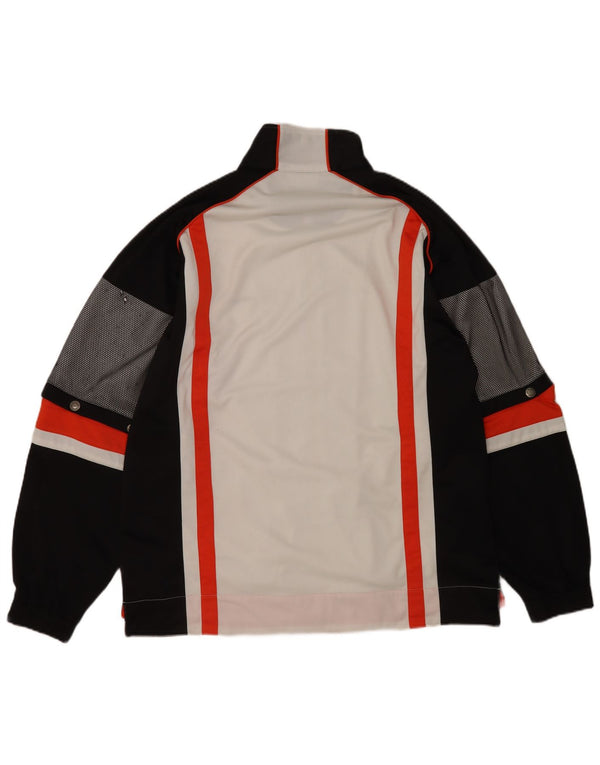 Ανδρική φόρμα Sergio Tacchini Top Jacket 2XL White Colourblock Polyester